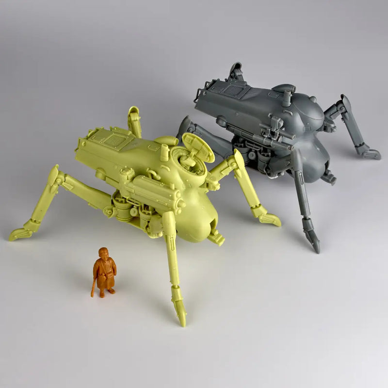 ARTPLA Ma.K Maschinen Krieger 1/35 H.A.F.S. Gladiator & Smile Eddie Amsel