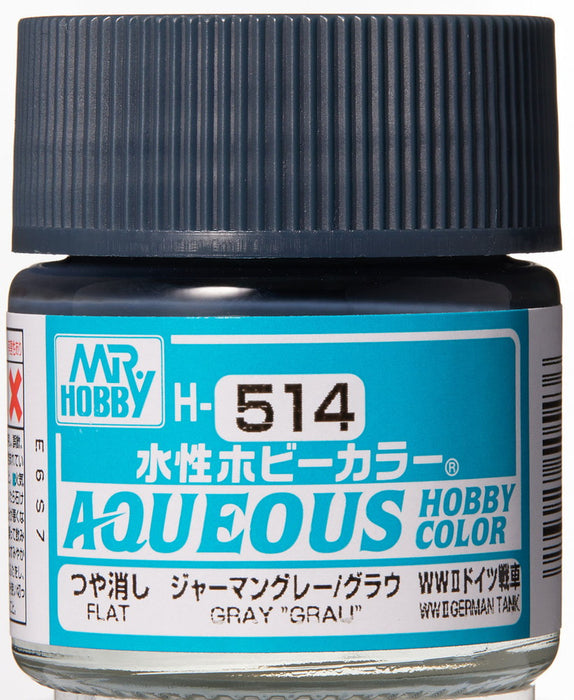 Mr.Hobby Aqueous Hobby Color H514 - Gray Grau WWII German Tank