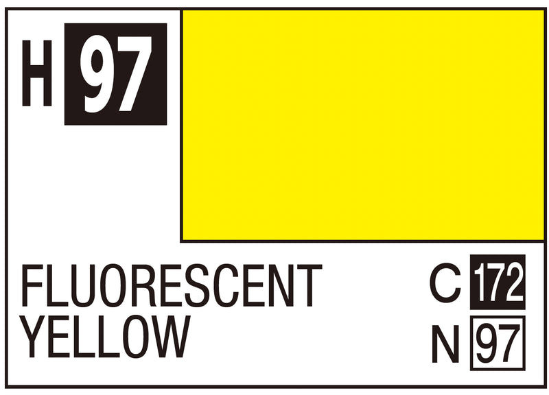 Mr.Hobby Aqueous Hobby Color H97 - Flourescent Yellow