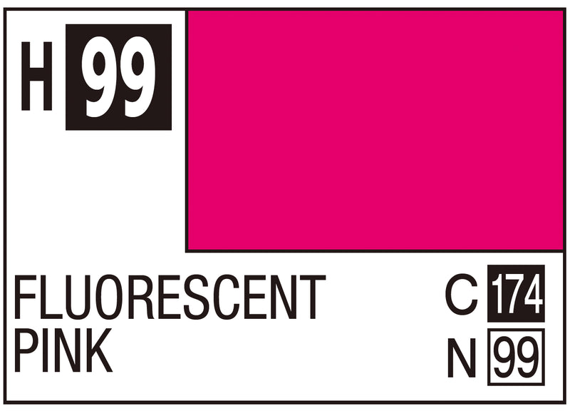 Mr.Hobby Aqueous Hobby Color H99 - Flourescent Pink