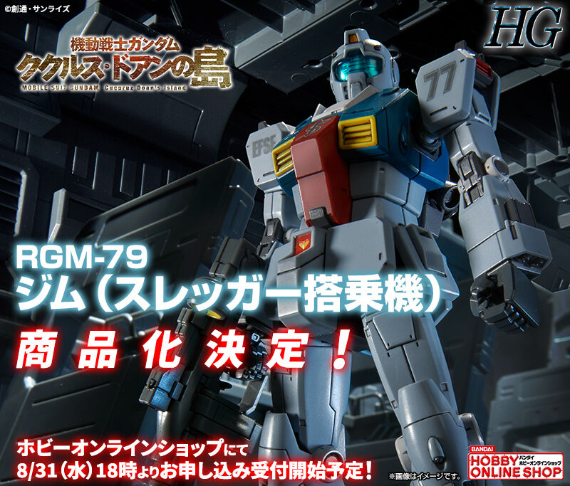 Premium Bandai High Grade (HG) 1/144 RGM-79 GM (Sleggar)