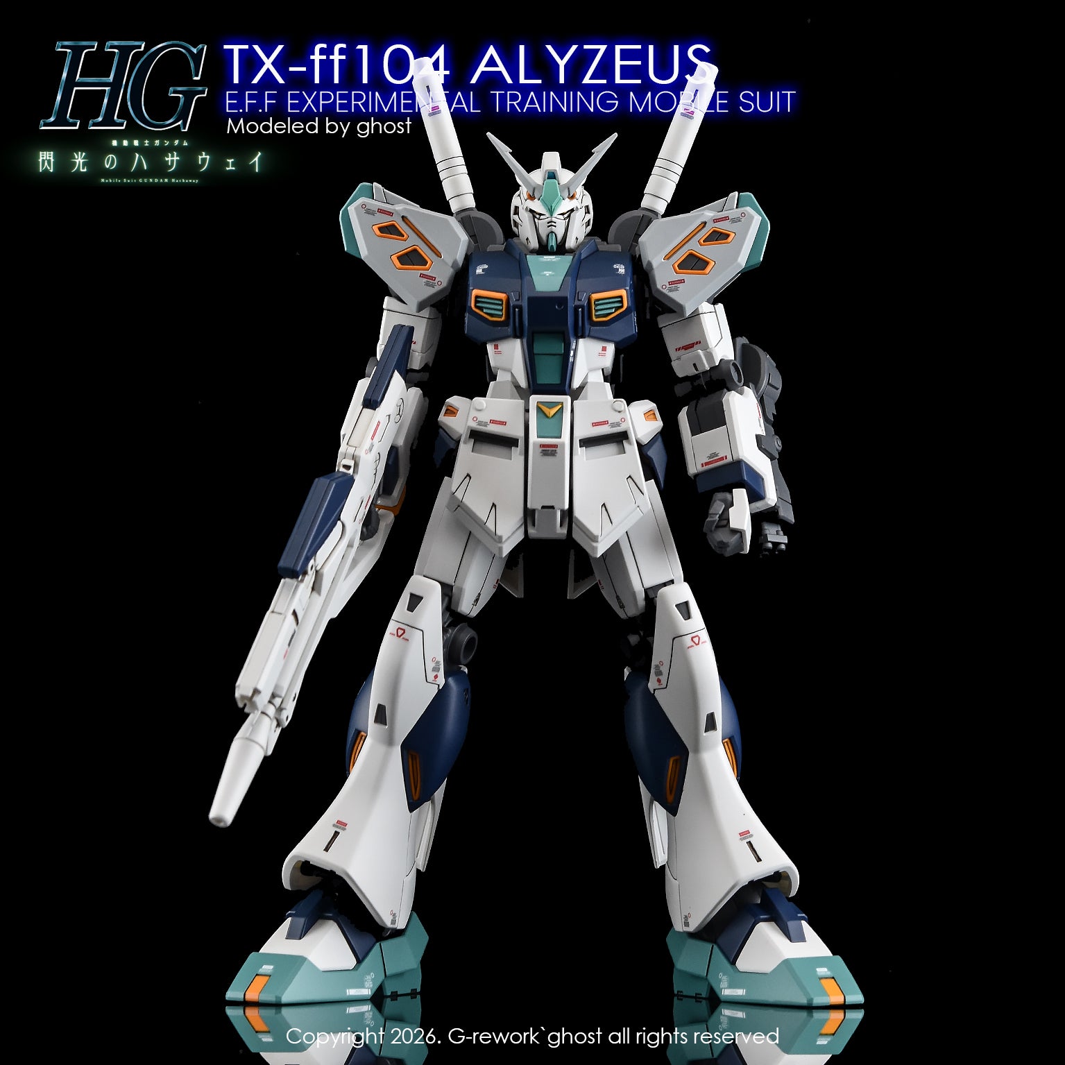 G-Rework Decal - HGUC TX-ff104 Alyzeus Use - Argama Hobby