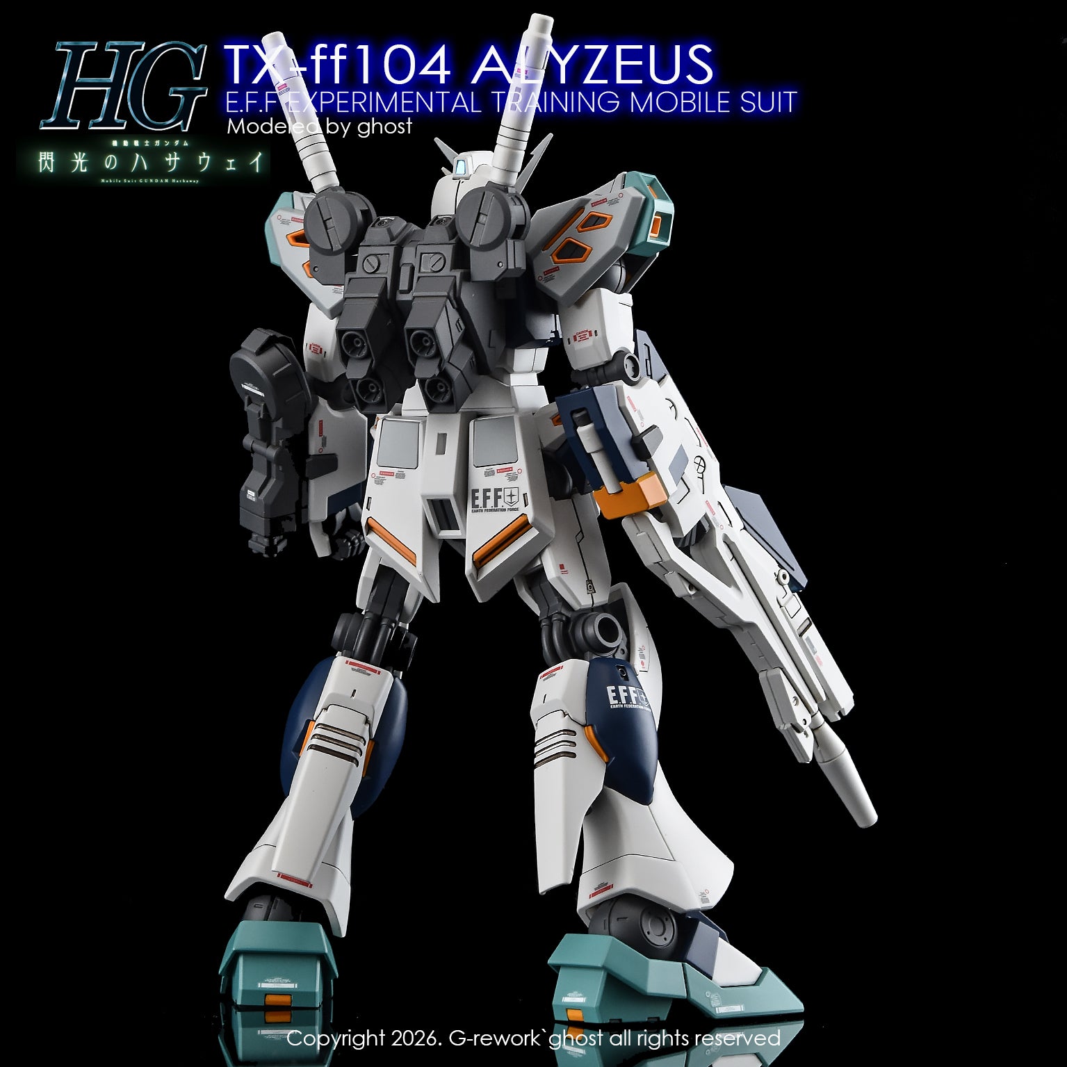 G-Rework Decal - HGUC TX-ff104 Alyzeus Use - Argama Hobby
