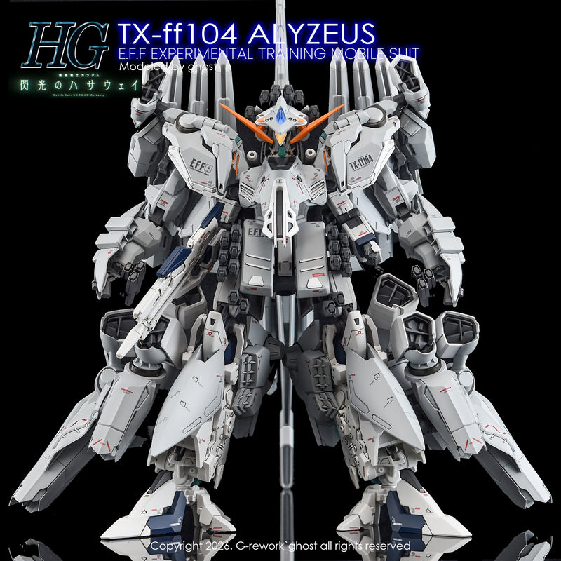G-Rework Decal - HGUC TX-ff104 Alyzeus Use