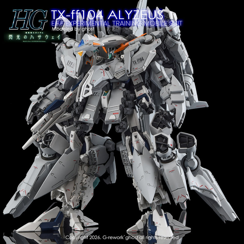 G-Rework Decal - HGUC TX-ff104 Alyzeus Use