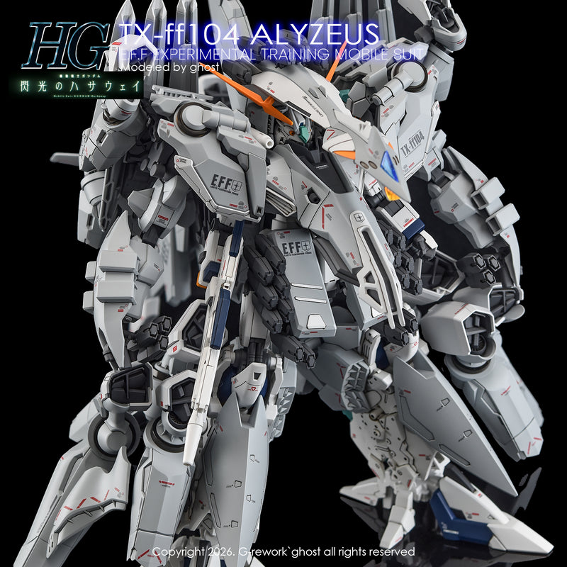 G-Rework Decal - HGUC TX-ff104 Alyzeus Use
