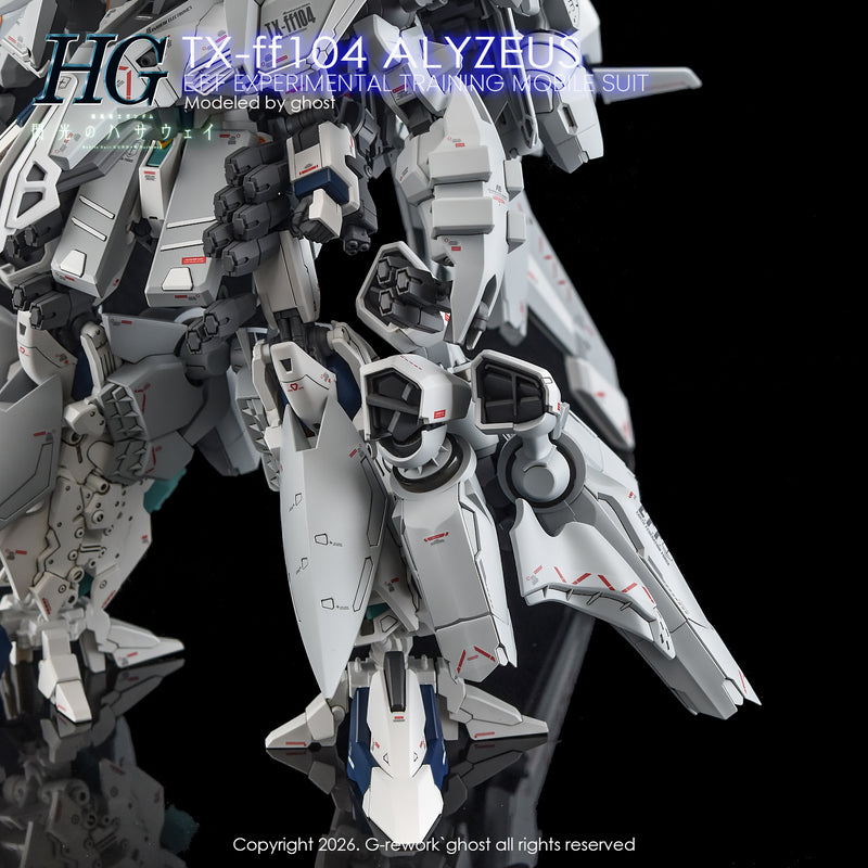 G-Rework Decal - HGUC TX-ff104 Alyzeus Use