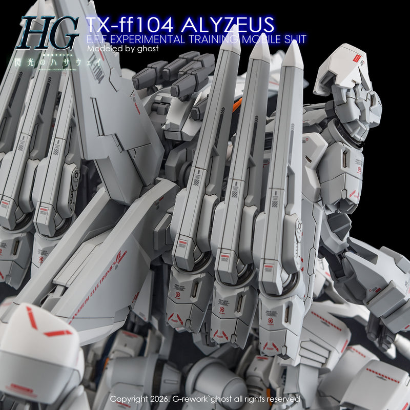 G-Rework Decal - HGUC TX-ff104 Alyzeus Use