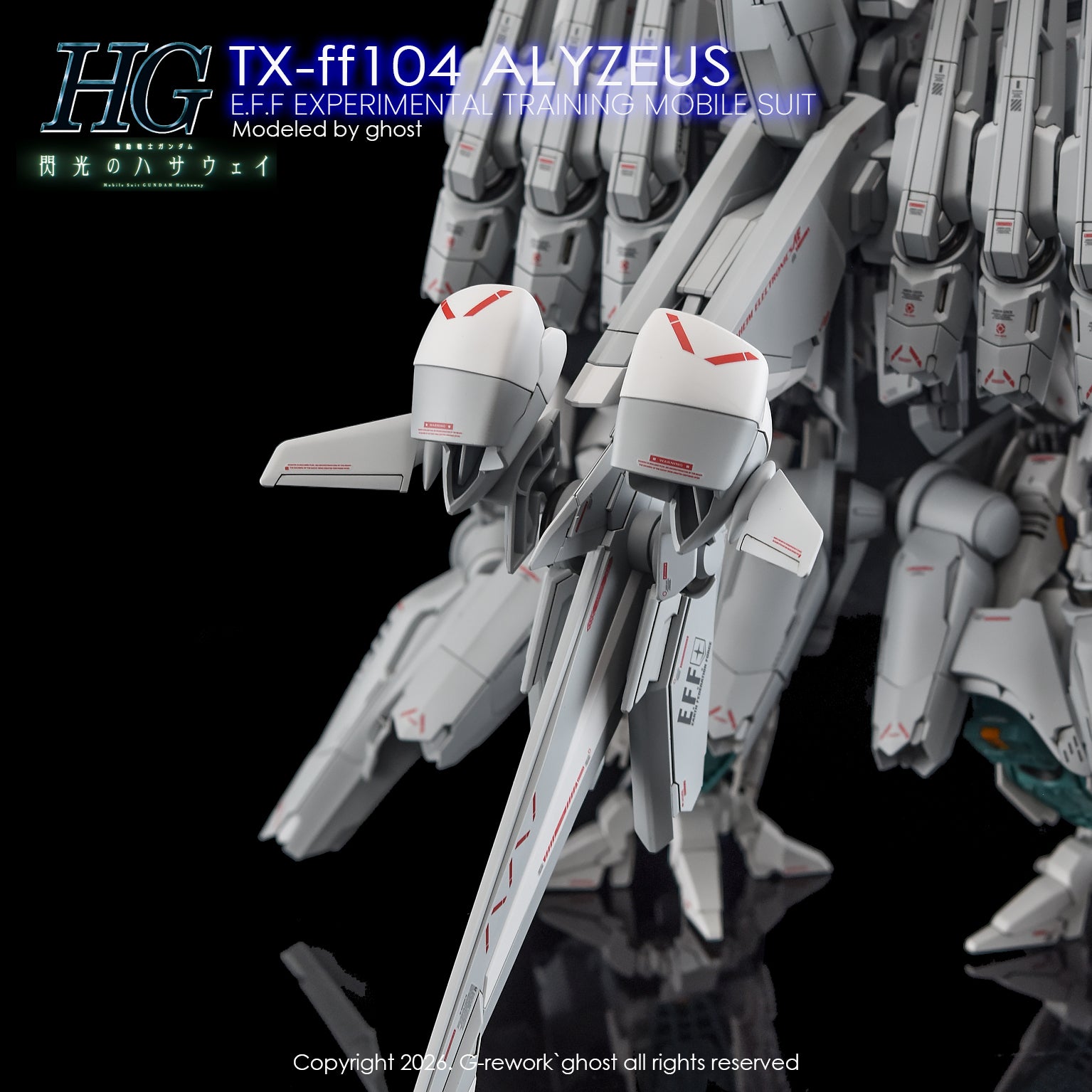 G-Rework Decal - HGUC TX-ff104 Alyzeus Use - Argama Hobby