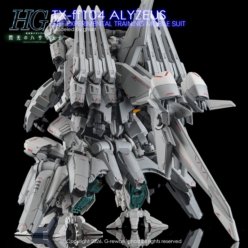 G-Rework Decal - HGUC TX-ff104 Alyzeus Use