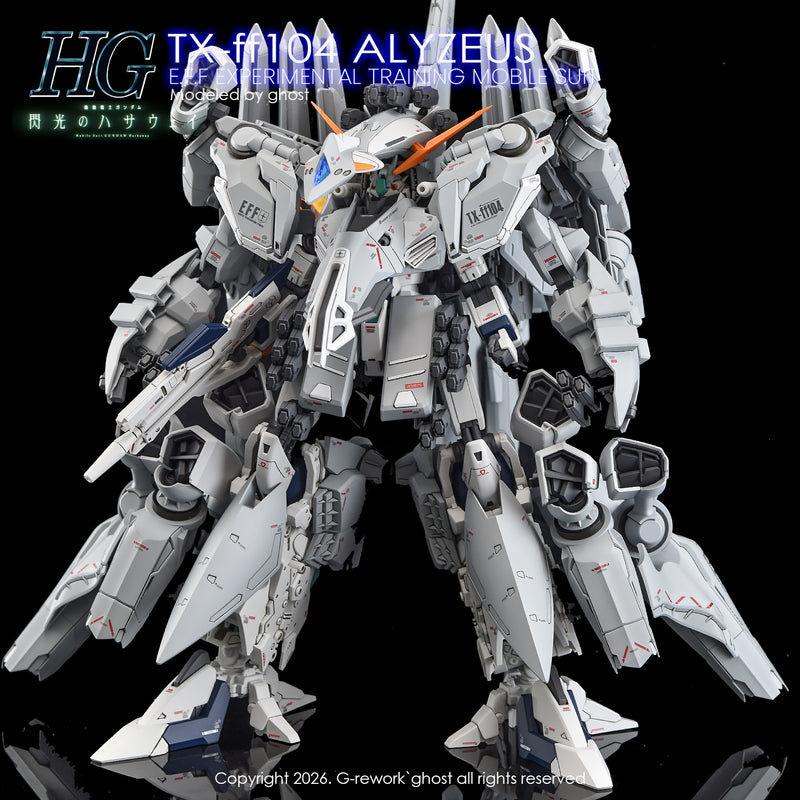 G-Rework Decal - HGUC TX-ff104 Alyzeus Use