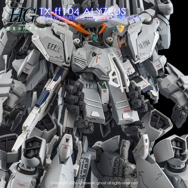 G-Rework Decal - HGUC TX-ff104 Alyzeus Use