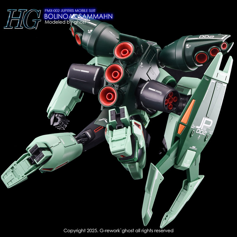 G-Rework Decal - HGUC 1/144 PMX-002 Bolinoak Sammahn Use