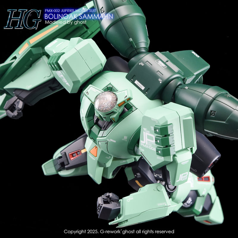 G-Rework Decal - HGUC 1/144 PMX-002 Bolinoak Sammahn Use
