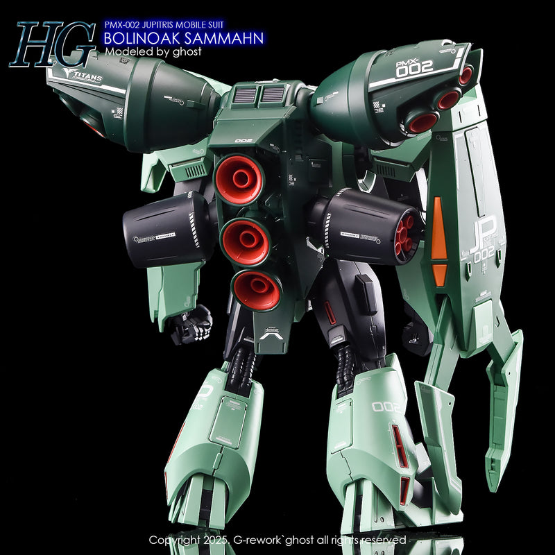 G-Rework Decal - HGUC 1/144 PMX-002 Bolinoak Sammahn Use