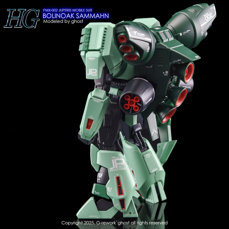 G-Rework Decal - HGUC 1/144 PMX-002 Bolinoak Sammahn Use
