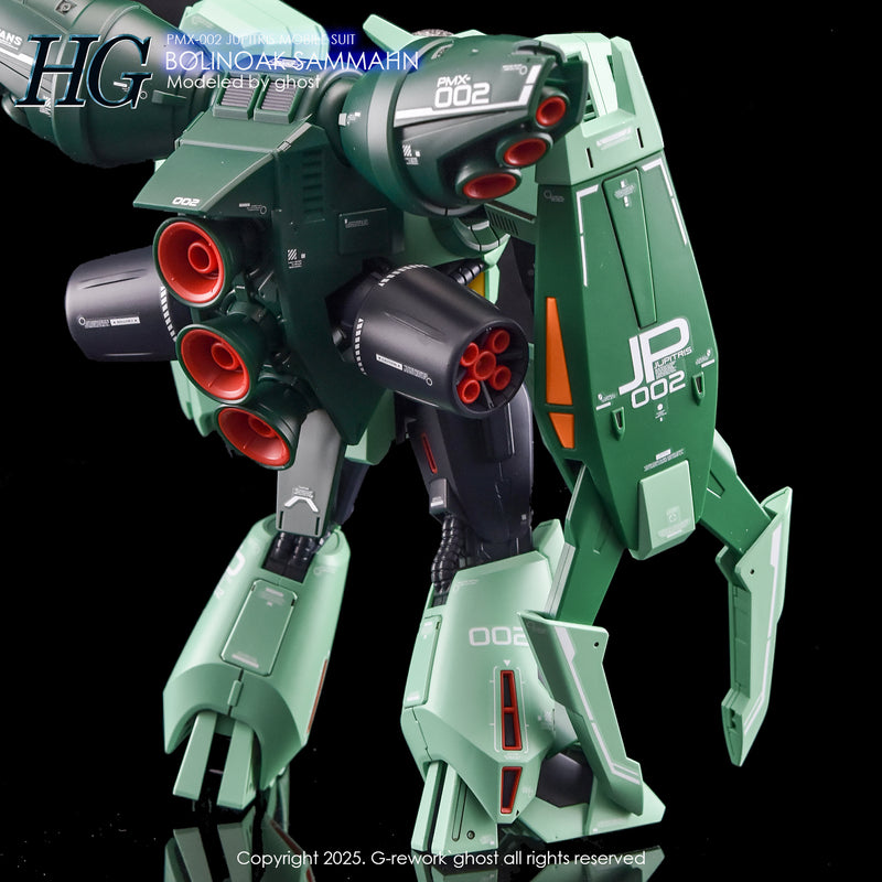G-Rework Decal - HGUC 1/144 PMX-002 Bolinoak Sammahn Use