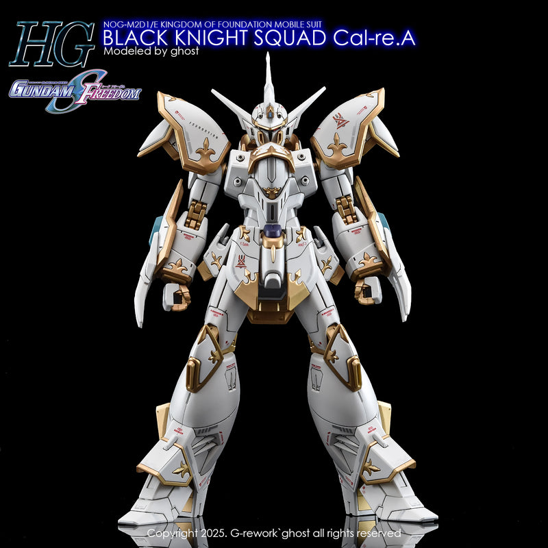 G-Rework Decal - HGCE 1/144 NOG-M2D1/E Black Knight Squad Cal-re.A Use