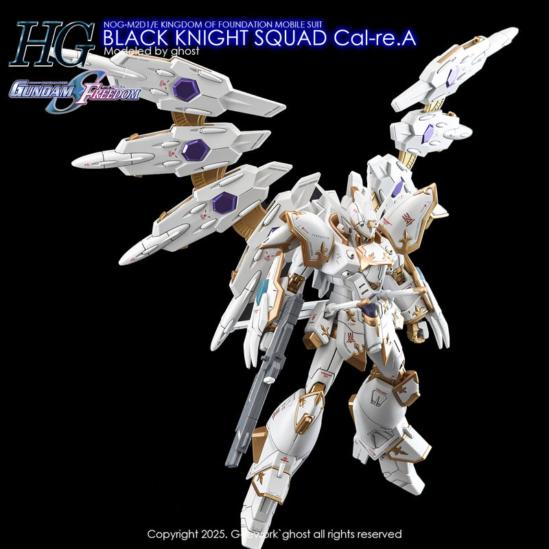 G-Rework Decal - HGCE 1/144 NOG-M2D1/E Black Knight Squad Cal-re.A Use
