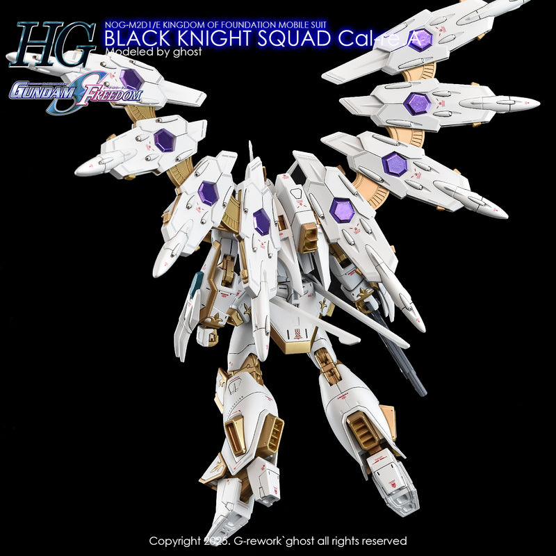 G-Rework Decal - HGCE 1/144 NOG-M2D1/E Black Knight Squad Cal-re.A Use