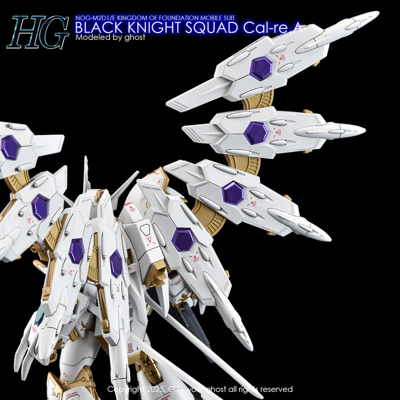G-Rework Decal - HGCE 1/144 NOG-M2D1/E Black Knight Squad Cal-re.A Use
