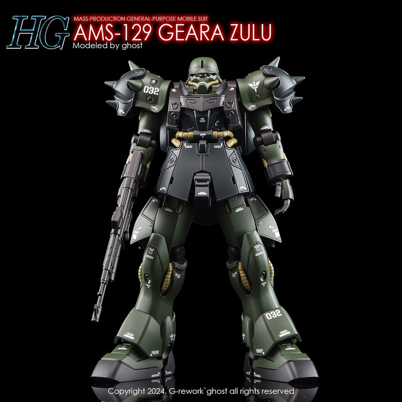 G-Rework Decal - HGUC AMS-129 Geara Zulu Use