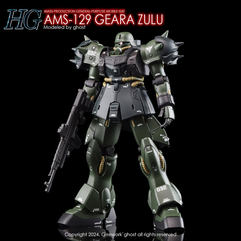 G-Rework Decal - HGUC AMS-129 Geara Zulu Use