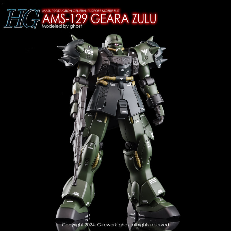 G-Rework Decal - HGUC AMS-129 Geara Zulu Use