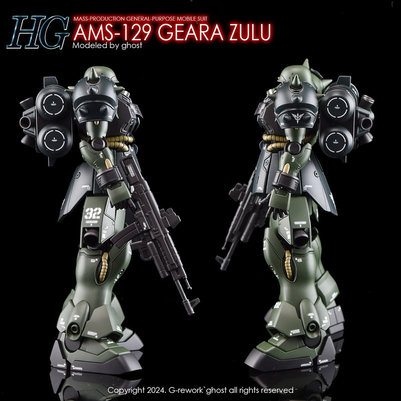 G-Rework Decal - HGUC AMS-129 Geara Zulu Use