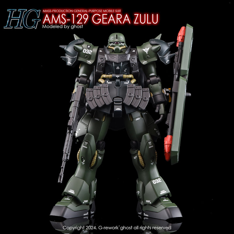 G-Rework Decal - HGUC AMS-129 Geara Zulu Use