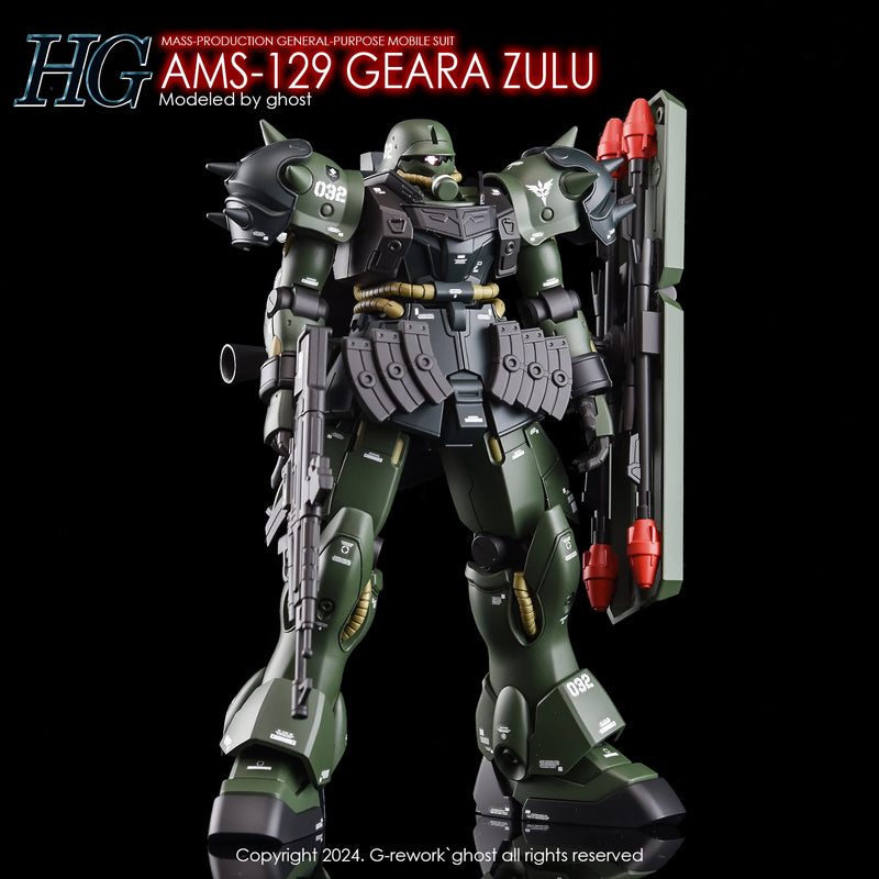 G-Rework Decal - HGUC AMS-129 Geara Zulu Use