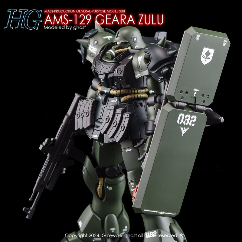 G-Rework Decal - HGUC AMS-129 Geara Zulu Use