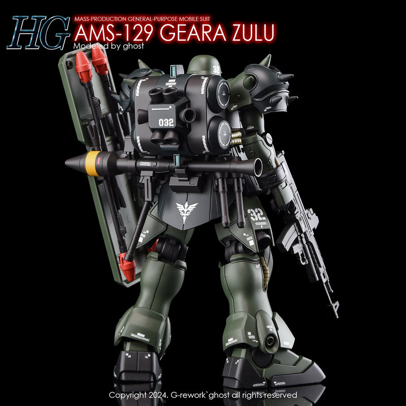 G-Rework Decal - HGUC AMS-129 Geara Zulu Use