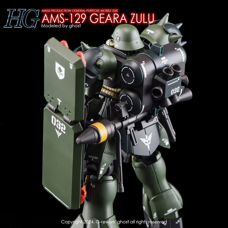 G-Rework Decal - HGUC AMS-129 Geara Zulu Use