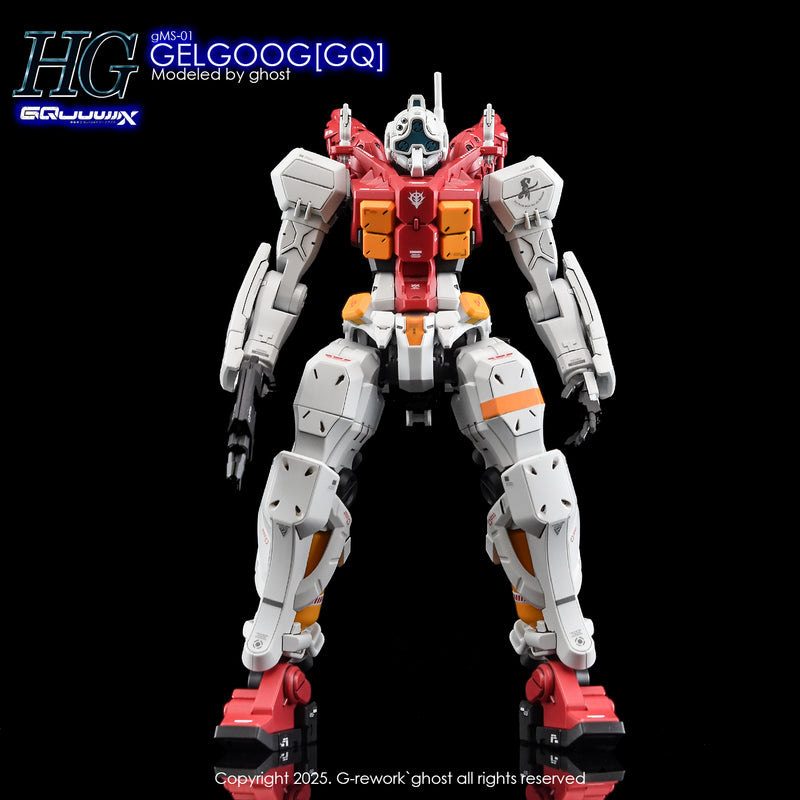 G-Rework Decal - HG Mobile Suit Gundam GQuuuuuuX gMS-01 Gelgoog (GQ) Use
