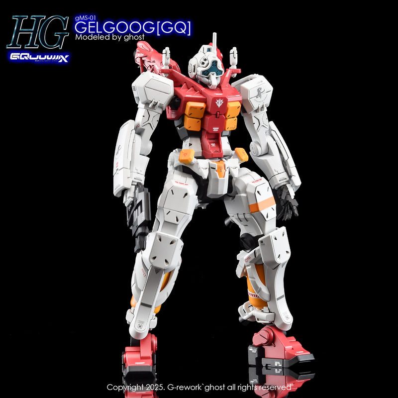 G-Rework Decal - HG Mobile Suit Gundam GQuuuuuuX gMS-01 Gelgoog (GQ) Use
