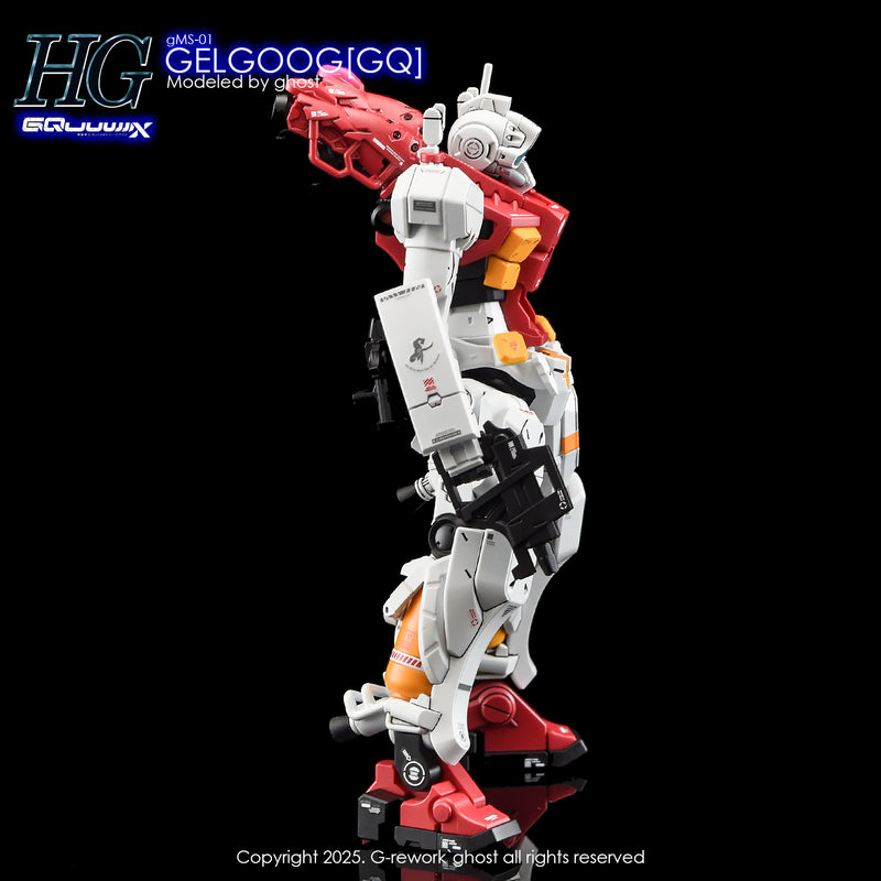 G-Rework Decal - HG Mobile Suit Gundam GQuuuuuuX gMS-01 Gelgoog (GQ) Use