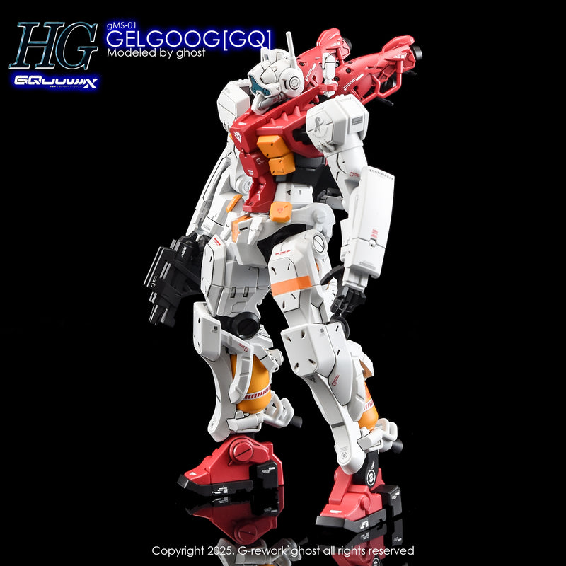 G-Rework Decal - HG Mobile Suit Gundam GQuuuuuuX gMS-01 Gelgoog (GQ) Use