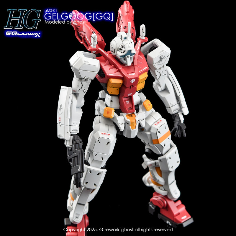 G-Rework Decal - HG Mobile Suit Gundam GQuuuuuuX gMS-01 Gelgoog (GQ) Use