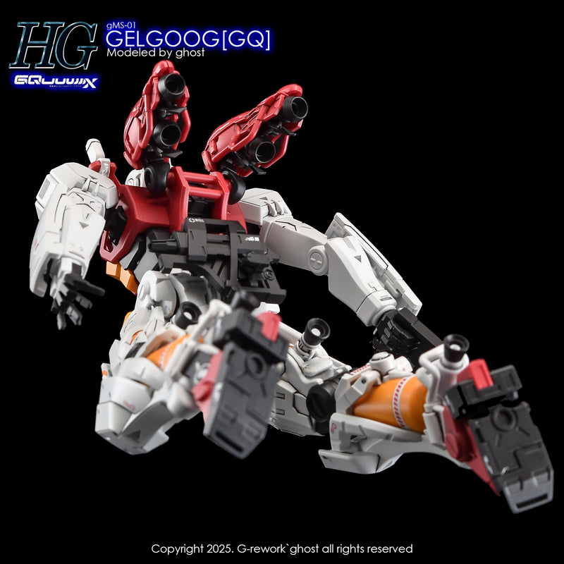 G-Rework Decal - HG Mobile Suit Gundam GQuuuuuuX gMS-01 Gelgoog (GQ) Use