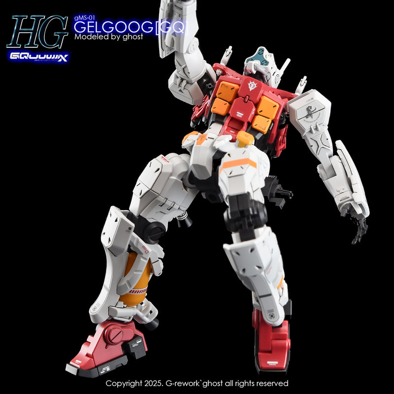 G-Rework Decal - HG Mobile Suit Gundam GQuuuuuuX gMS-01 Gelgoog (GQ) Use