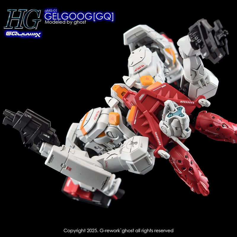 G-Rework Decal - HG Mobile Suit Gundam GQuuuuuuX gMS-01 Gelgoog (GQ) Use