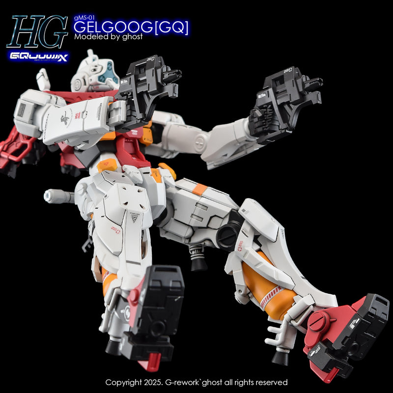 G-Rework Decal - HG Mobile Suit Gundam GQuuuuuuX gMS-01 Gelgoog (GQ) Use