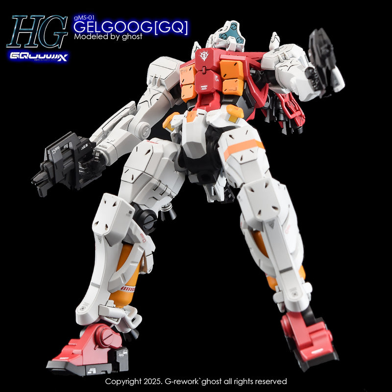 G-Rework Decal - HG Mobile Suit Gundam GQuuuuuuX gMS-01 Gelgoog (GQ) Use