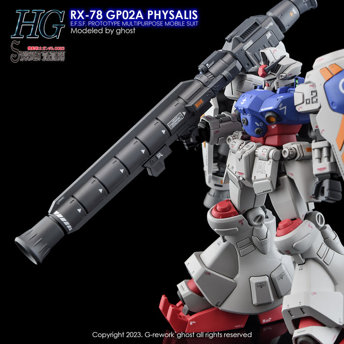 G-Rework Decal - HGUC RX-78GP02A Gundam GP02 Use