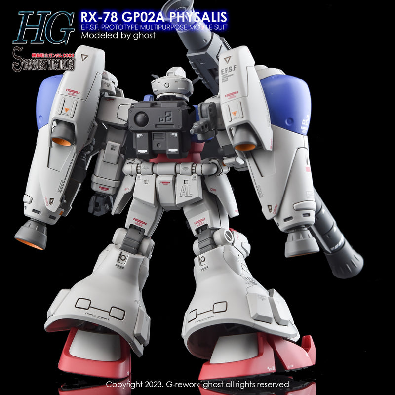 G-Rework Decal - HGUC RX-78GP02A Gundam GP02 Use