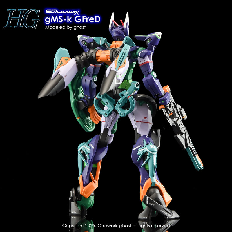 G-Rework Decal - HG Mobile Suit Gundam GQuuuuuuX gMS-κ GFreD Use