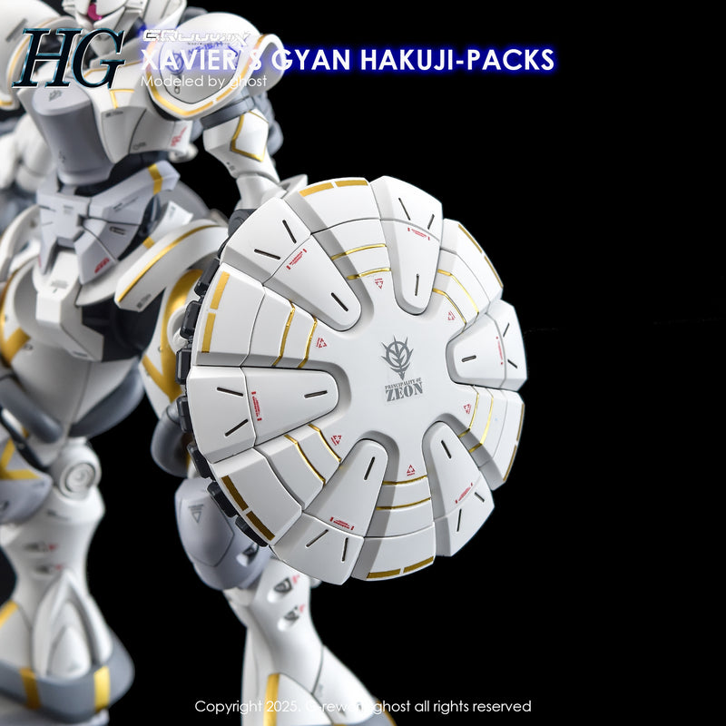 G-Rework Decal - HG Mobile Suit Gundam GQuuuuuuX MS-15/H Xavier's Gyan Hakuji-Packs Use