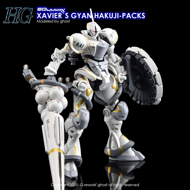 G-Rework Decal - HG Mobile Suit Gundam GQuuuuuuX MS-15/H Xavier's Gyan Hakuji-Packs Use