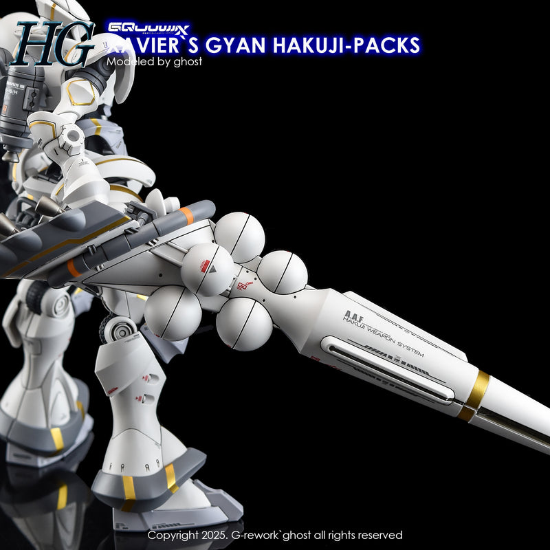 G-Rework Decal - HG Mobile Suit Gundam GQuuuuuuX MS-15/H Xavier's Gyan Hakuji-Packs Use